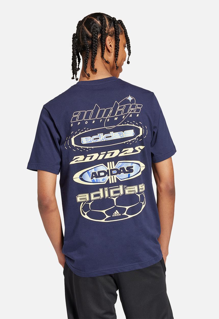 adidas Performance - Tiro sum tee - legend ink