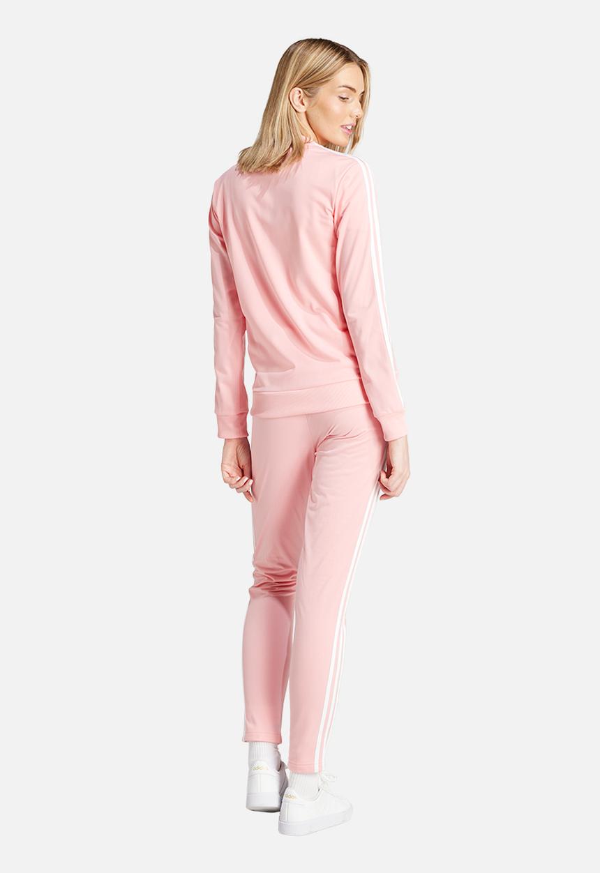 adidas Performance - W 3S Tracksuit - Semi Pink Spark & White 