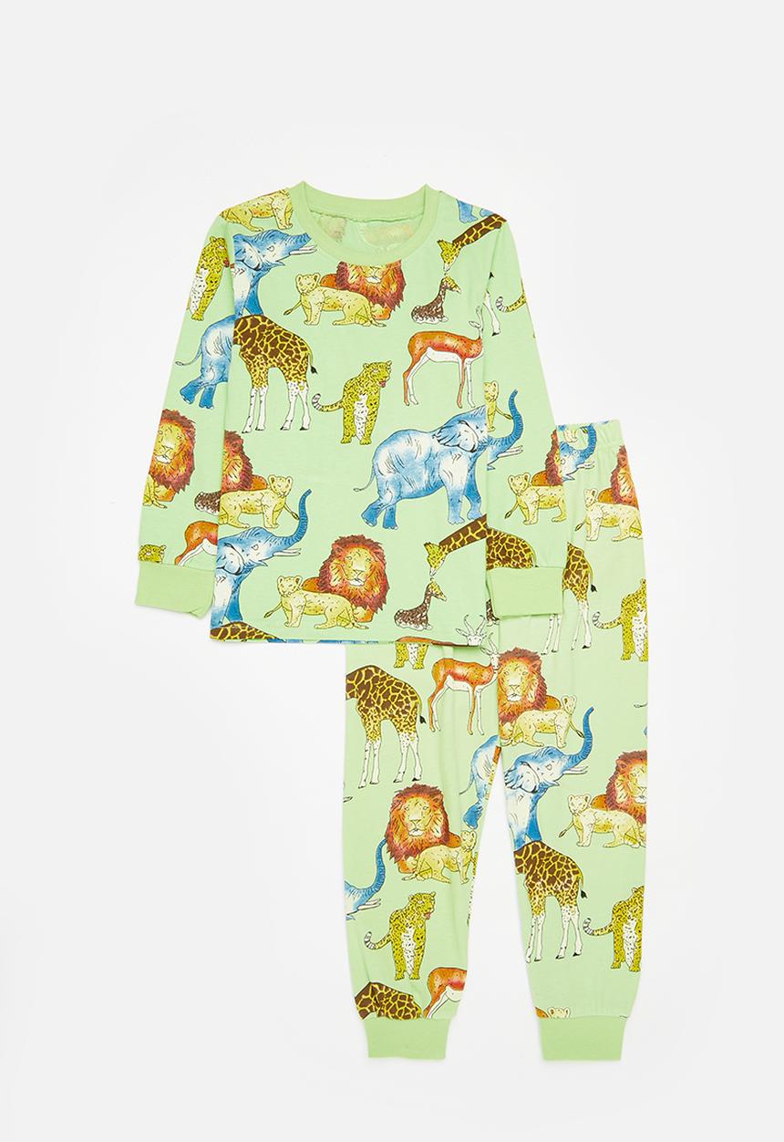 Pop Candy - Printed pj set - green