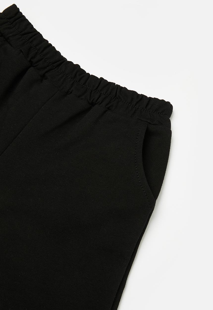 Pop Candy - Sweat top & short set - black