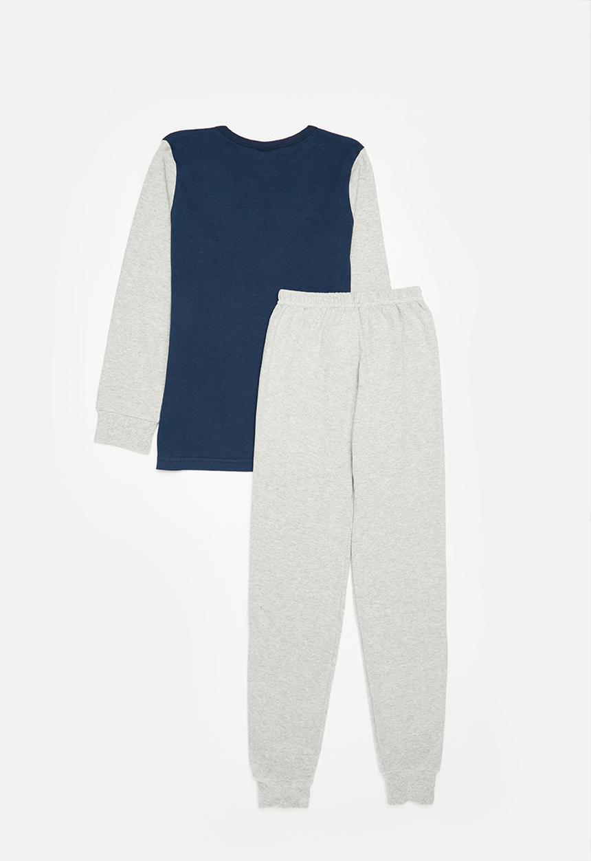 Pop Candy - Pj set - blue & grey