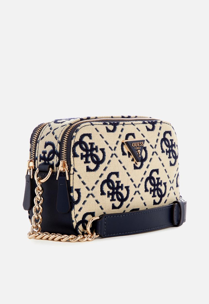 GUESS - Ruma crossbody camera - navy logo