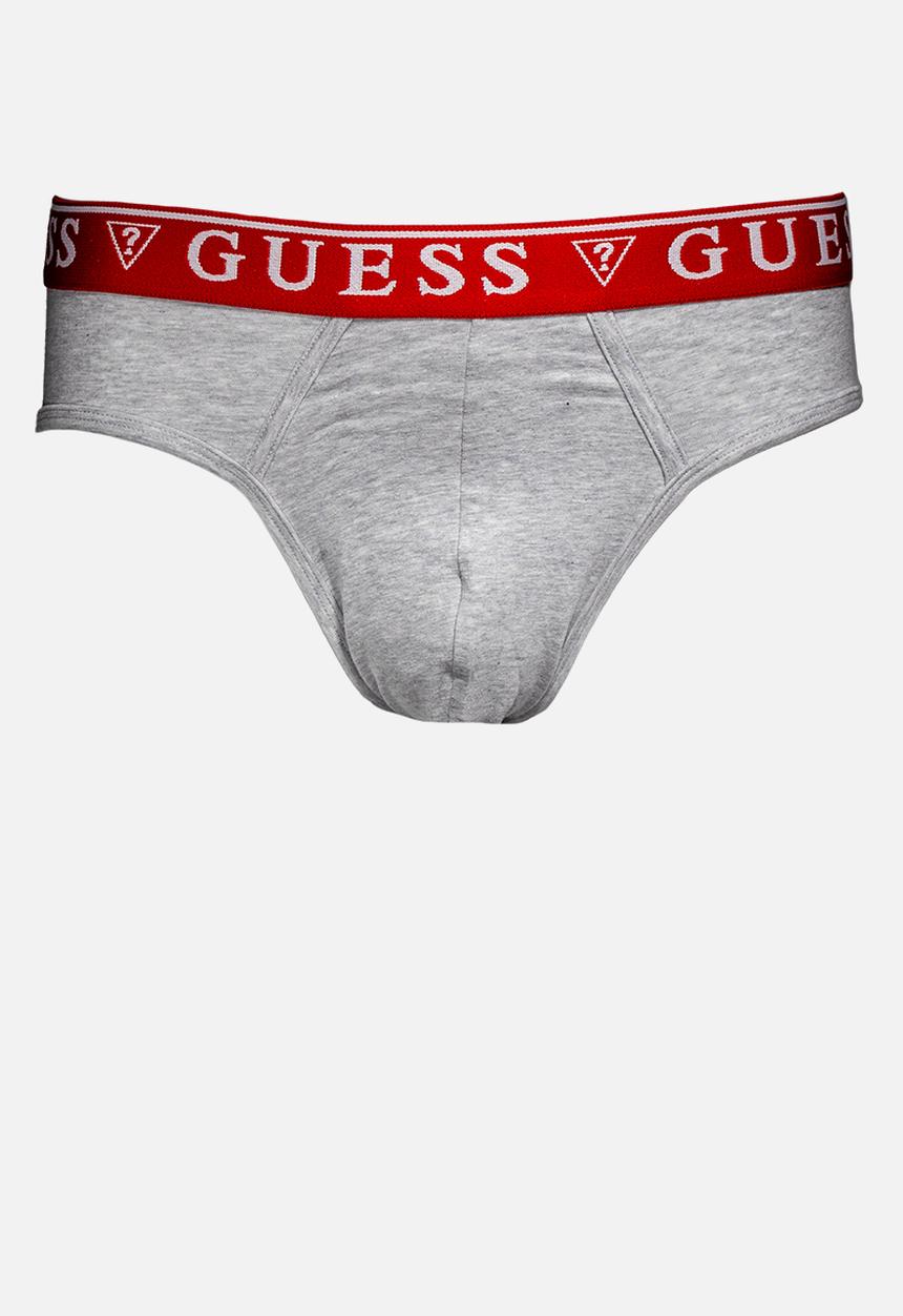 GUESS - Brian hero brief 3 pack - grey melange mix