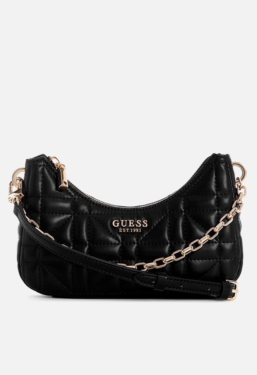 GUESS - Assia mini crossbody top zip - black
