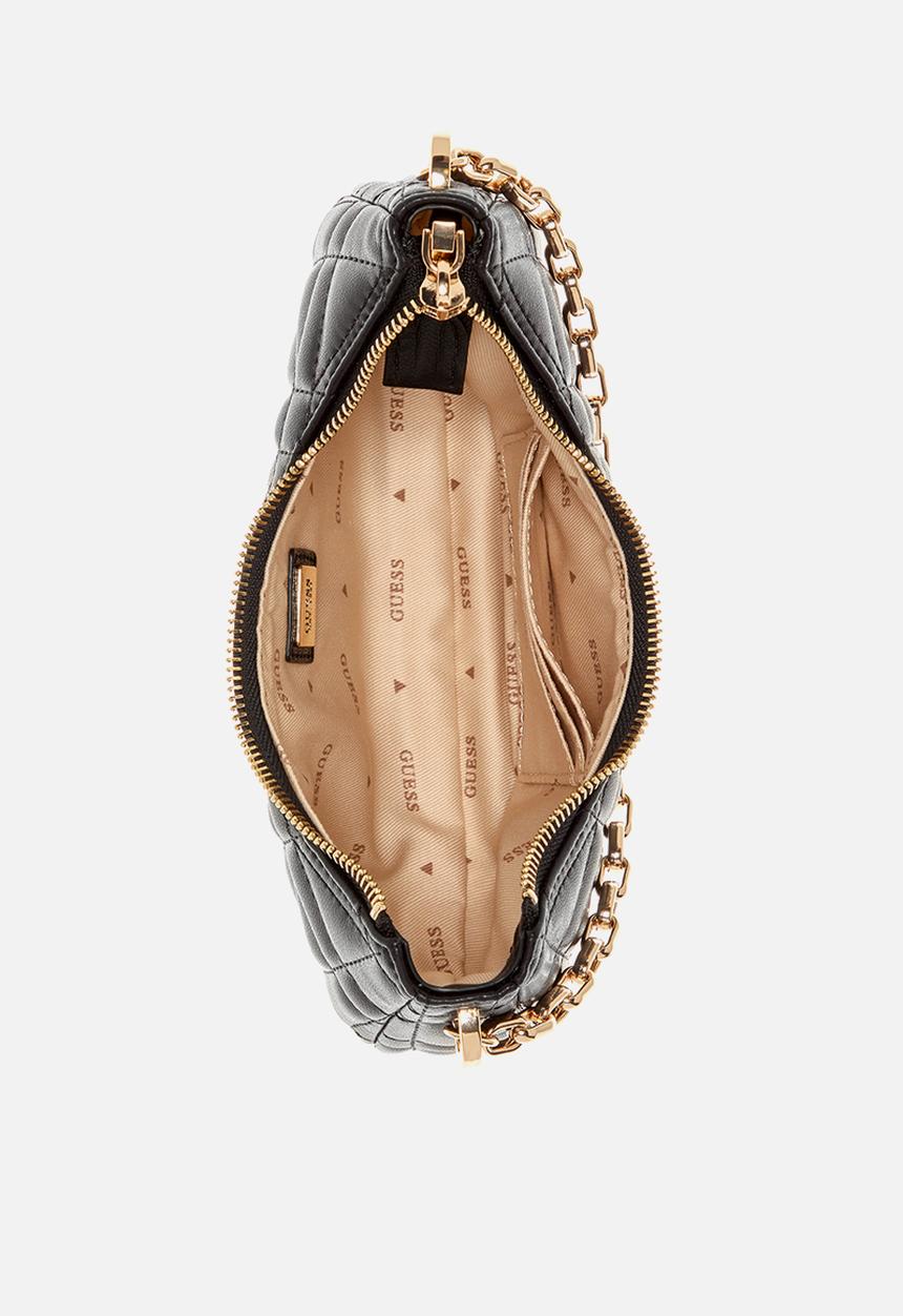 GUESS - Assia mini crossbody top zip - black