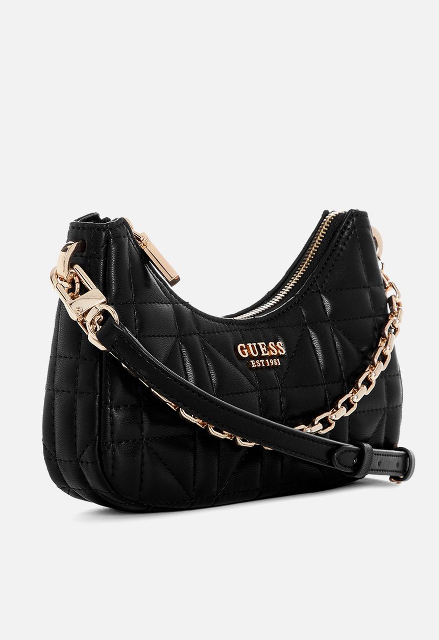 GUESS - Assia mini crossbody top zip - black