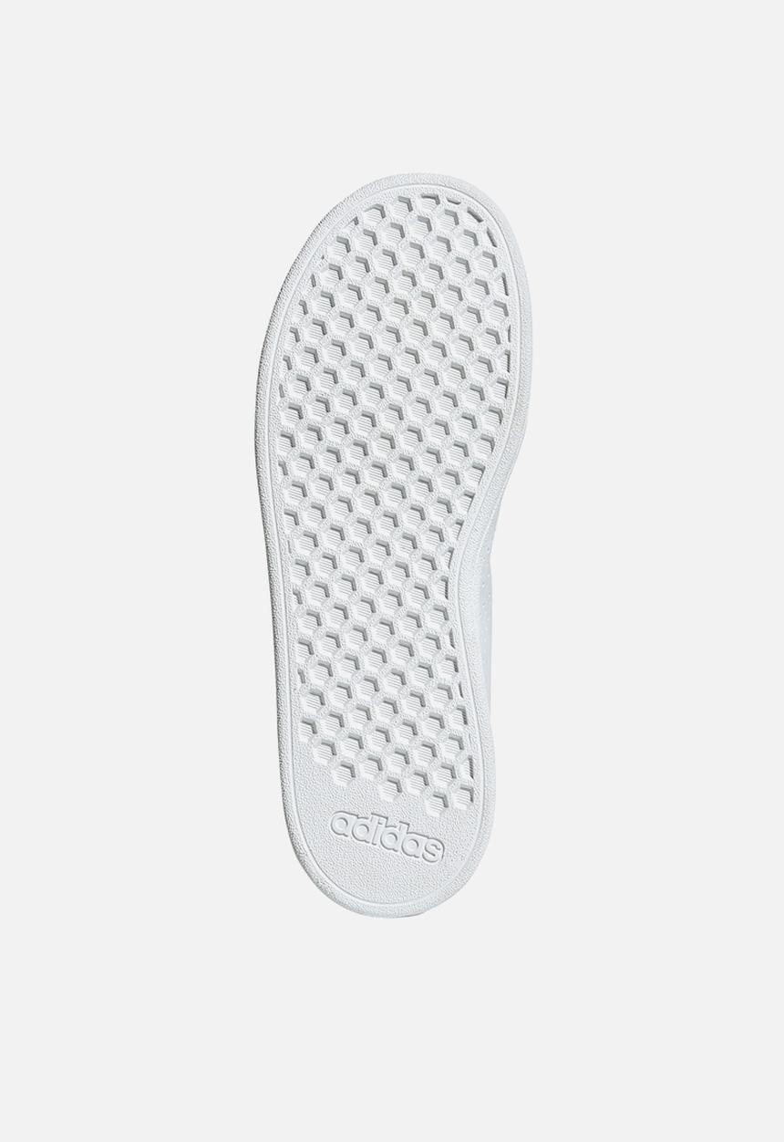 adidas Performance - Advantage Base 2.0 J - Ftwr White/Ftwr White/Green