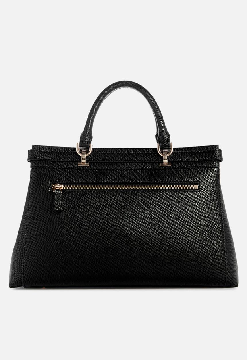 GUESS - Levante luxury satchel - black