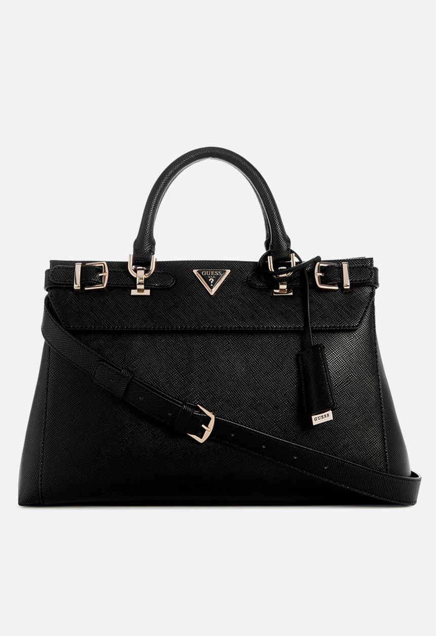GUESS - Levante luxury satchel - black