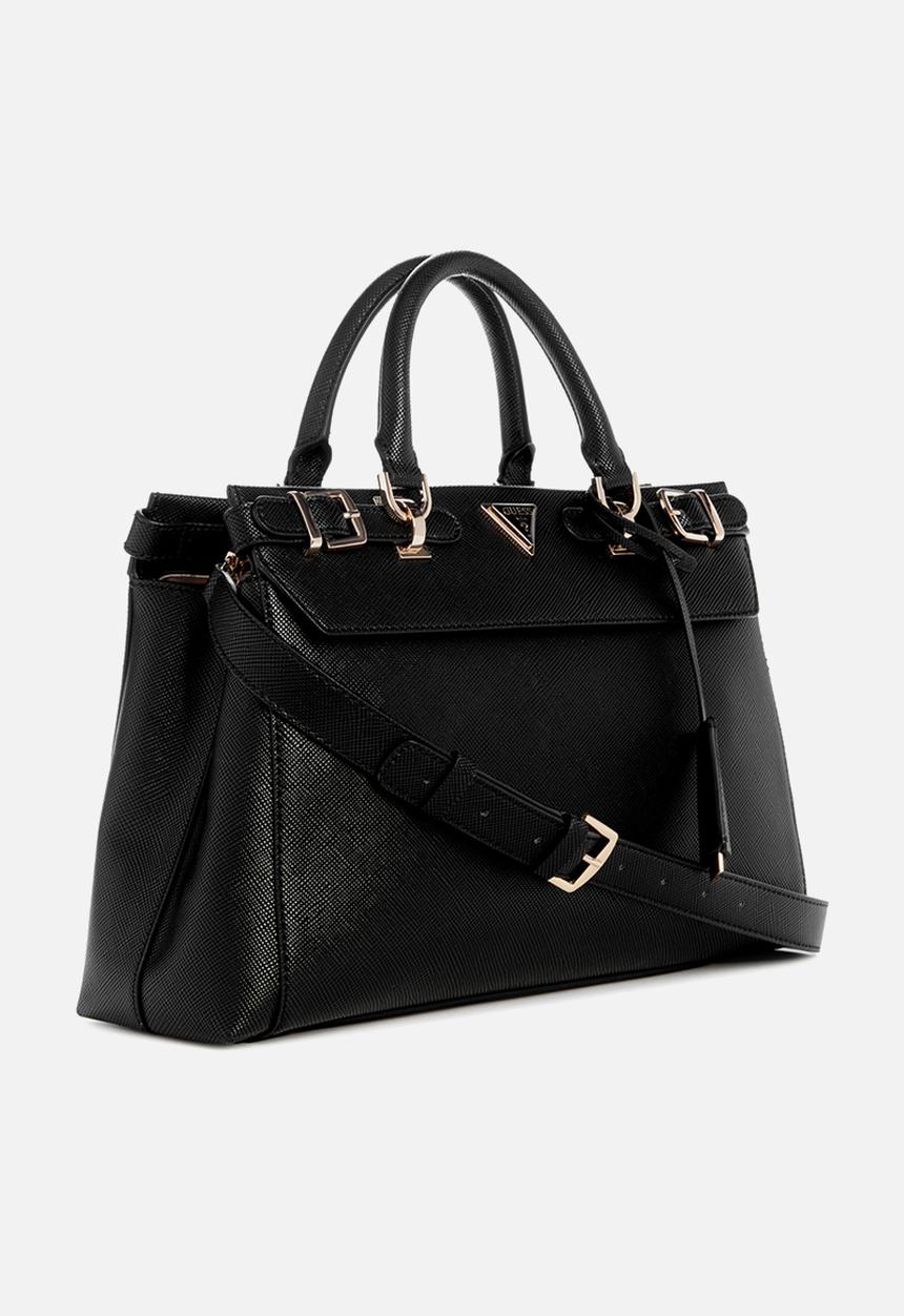GUESS - Levante luxury satchel - black