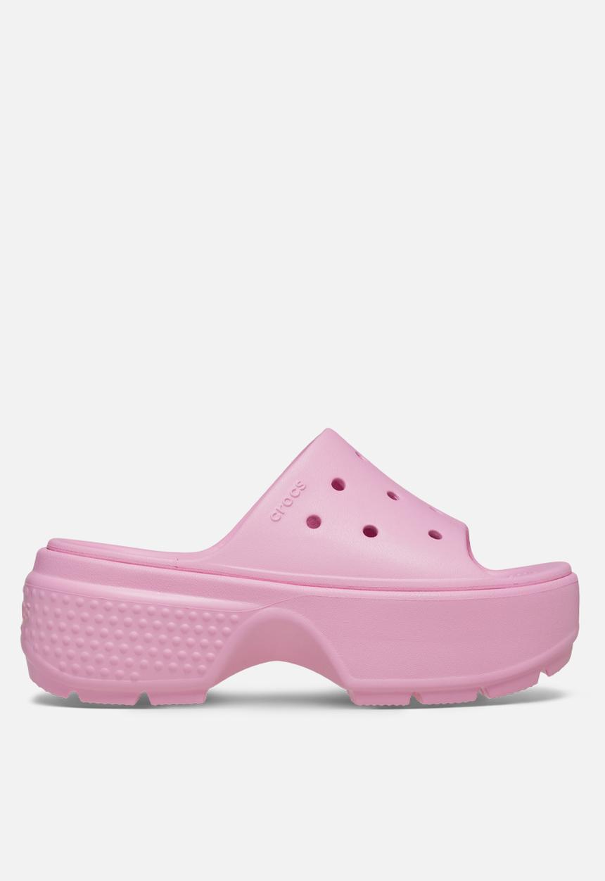 Crocs - Stomp slide - pink tweed