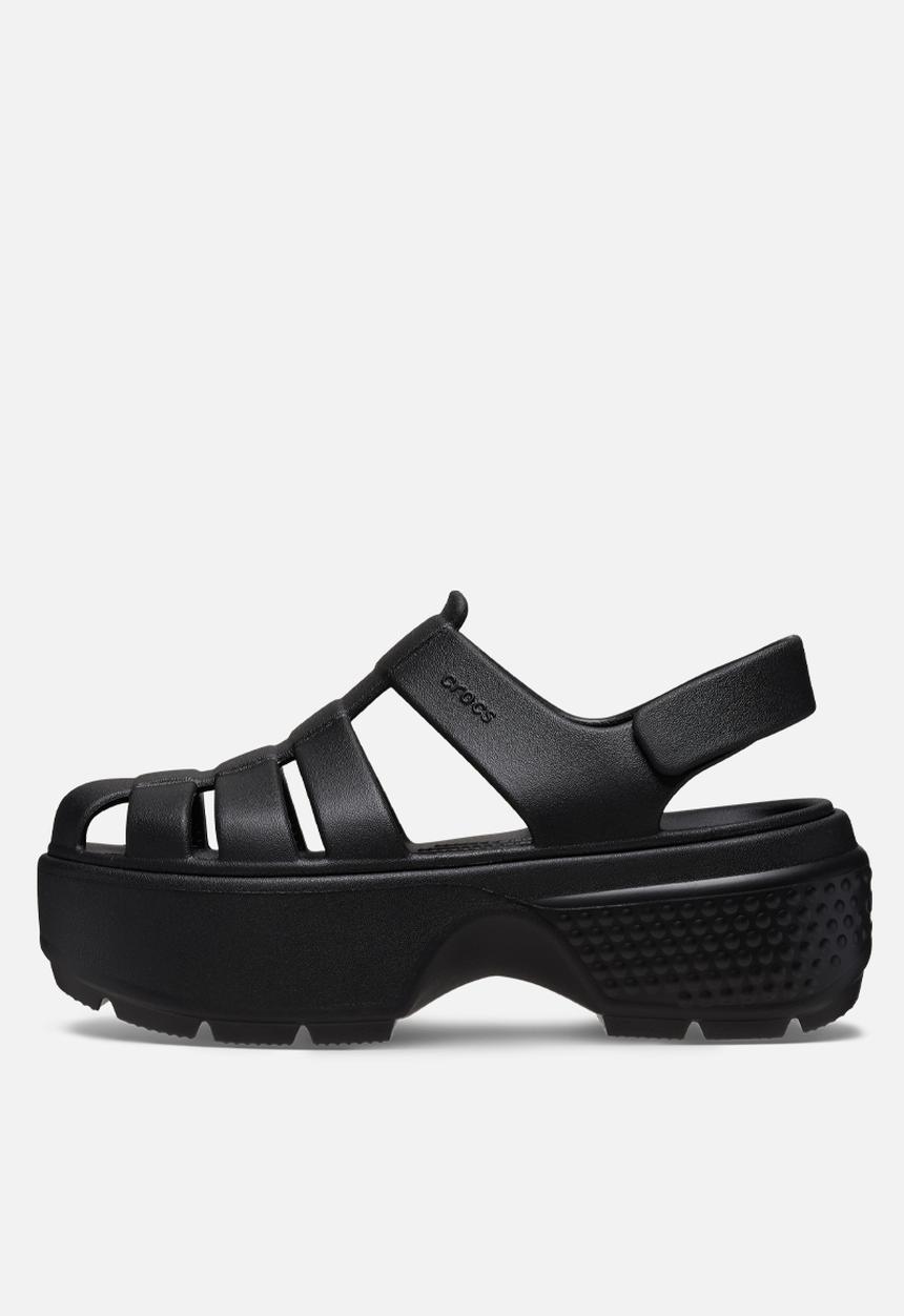Crocs - Stomp fisherman sandal - black