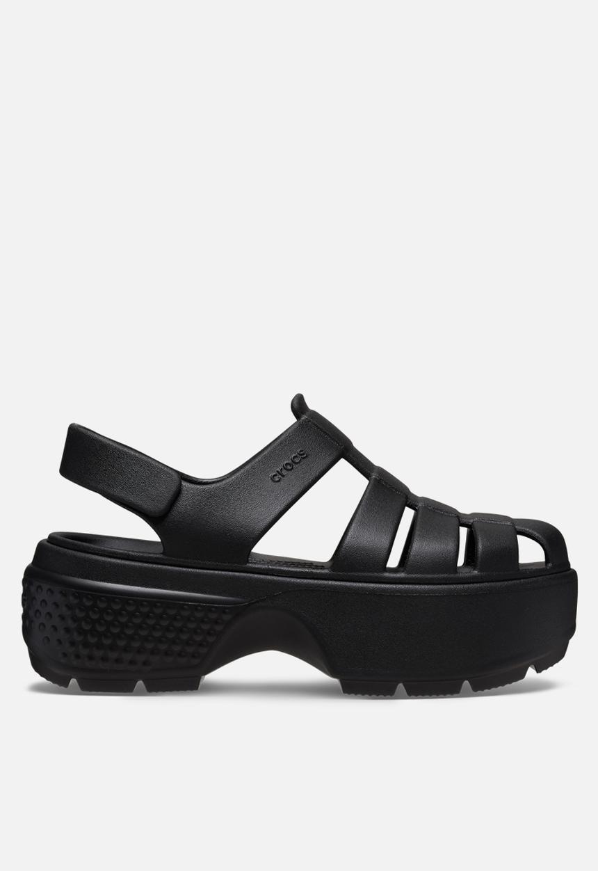 Crocs - Stomp fisherman sandal - black