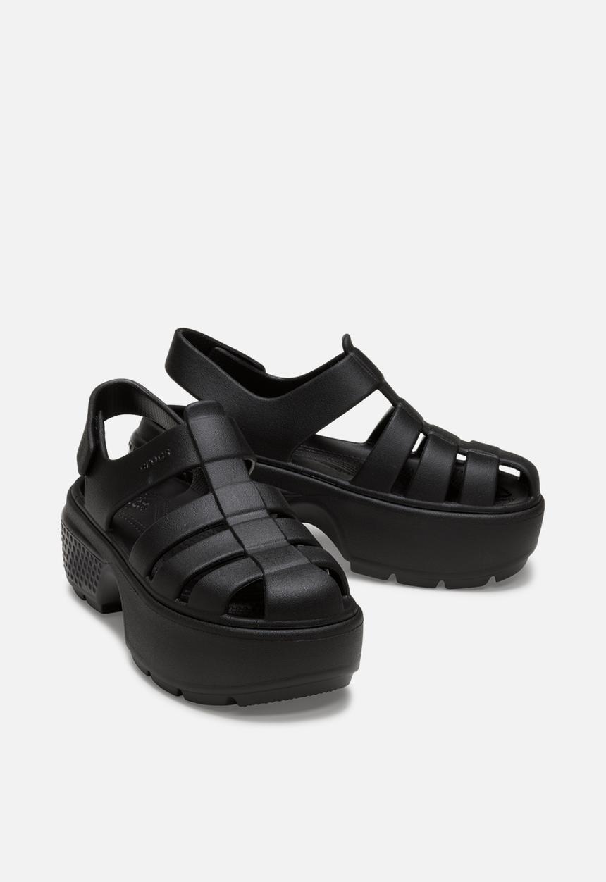 Crocs - Stomp fisherman sandal - black