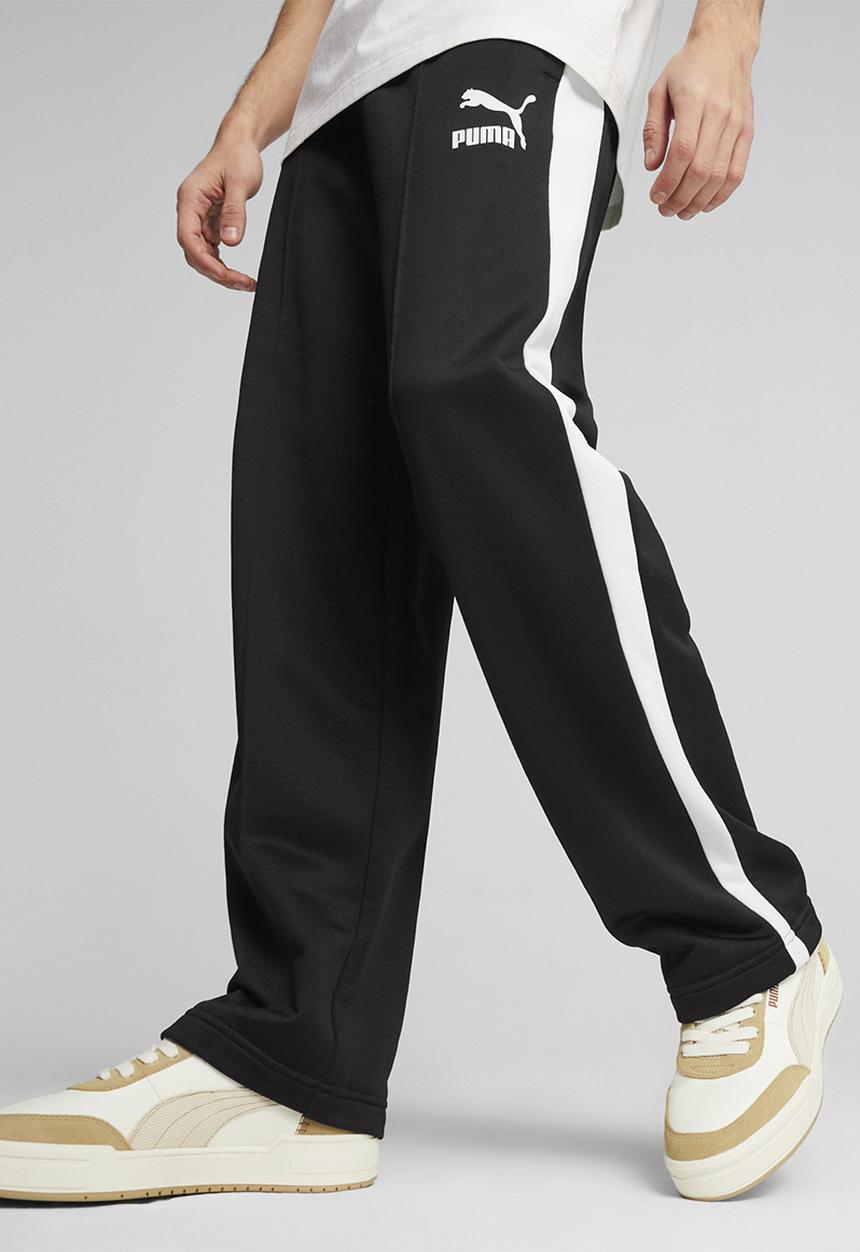 PUMA - T7 ICONIC Straight Track Pants PT - PUMA Black
