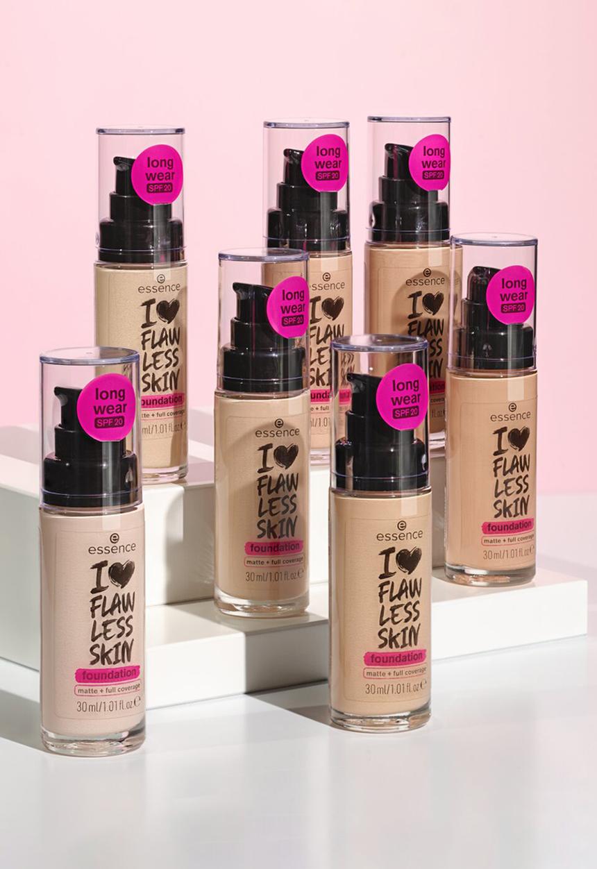essence - I love Flawless Skin Foundation - 50 Medium Ivory