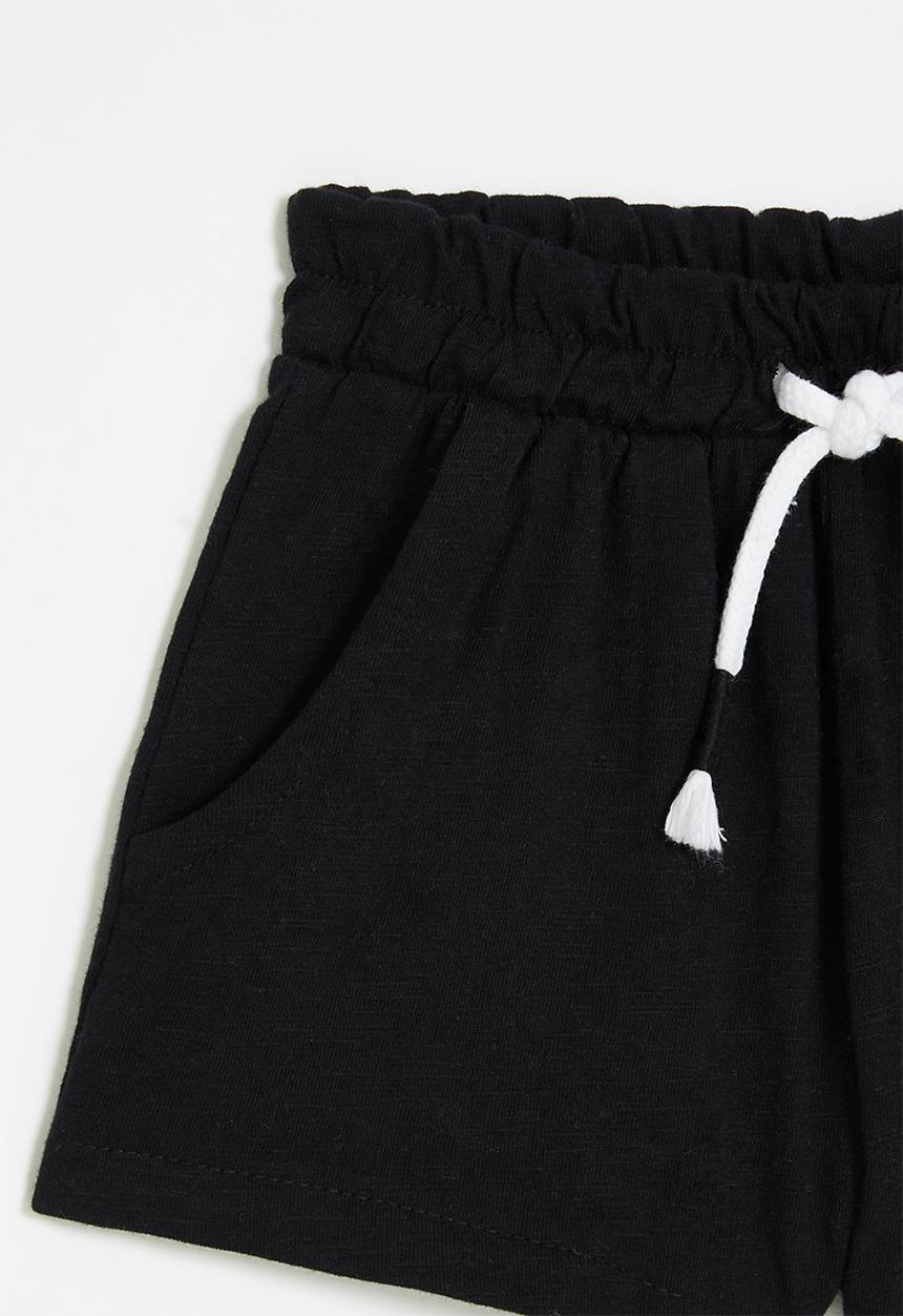 MINOTI - Jersey shorts - black