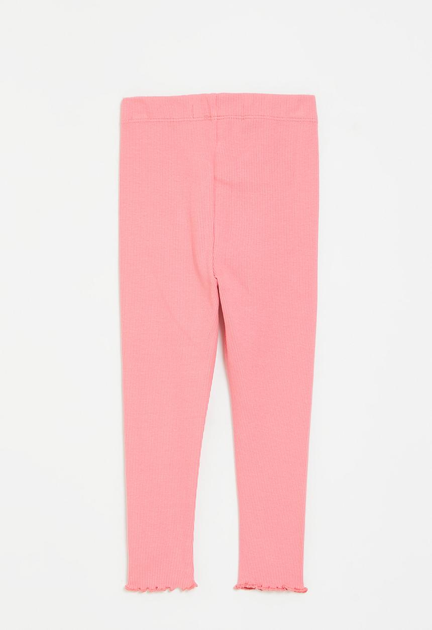 MINOTI - Rib leggings - coral