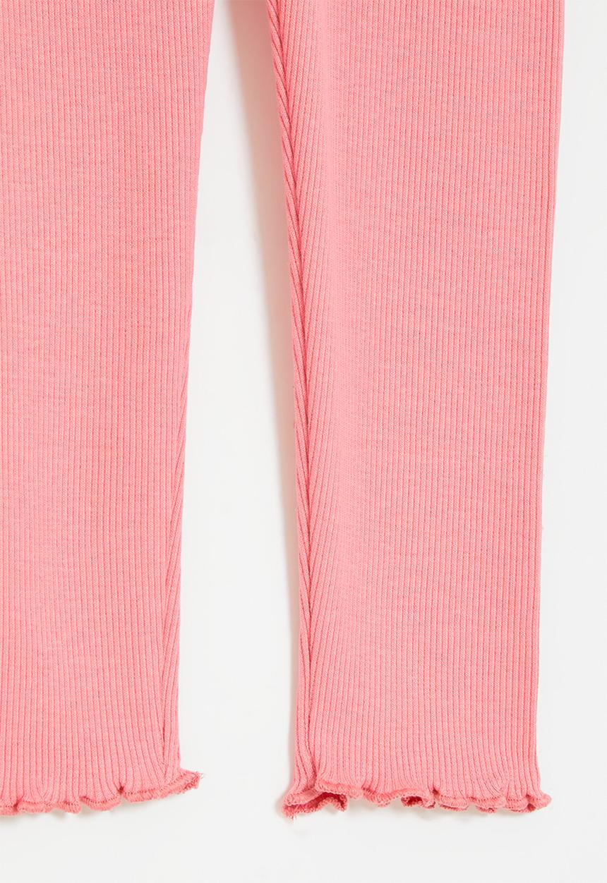 MINOTI - Rib leggings - coral
