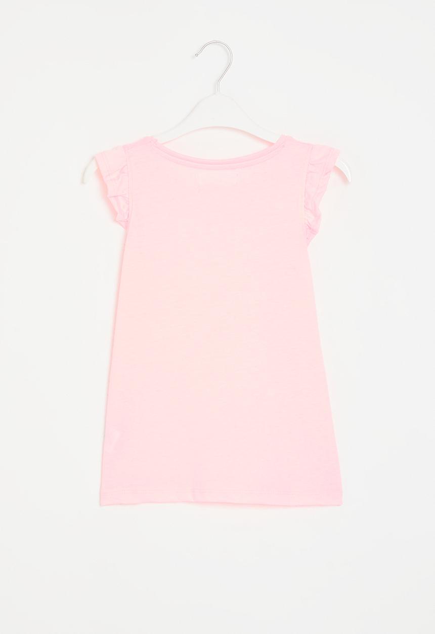 MINOTI - Girls neon pink basic vest - neon pink