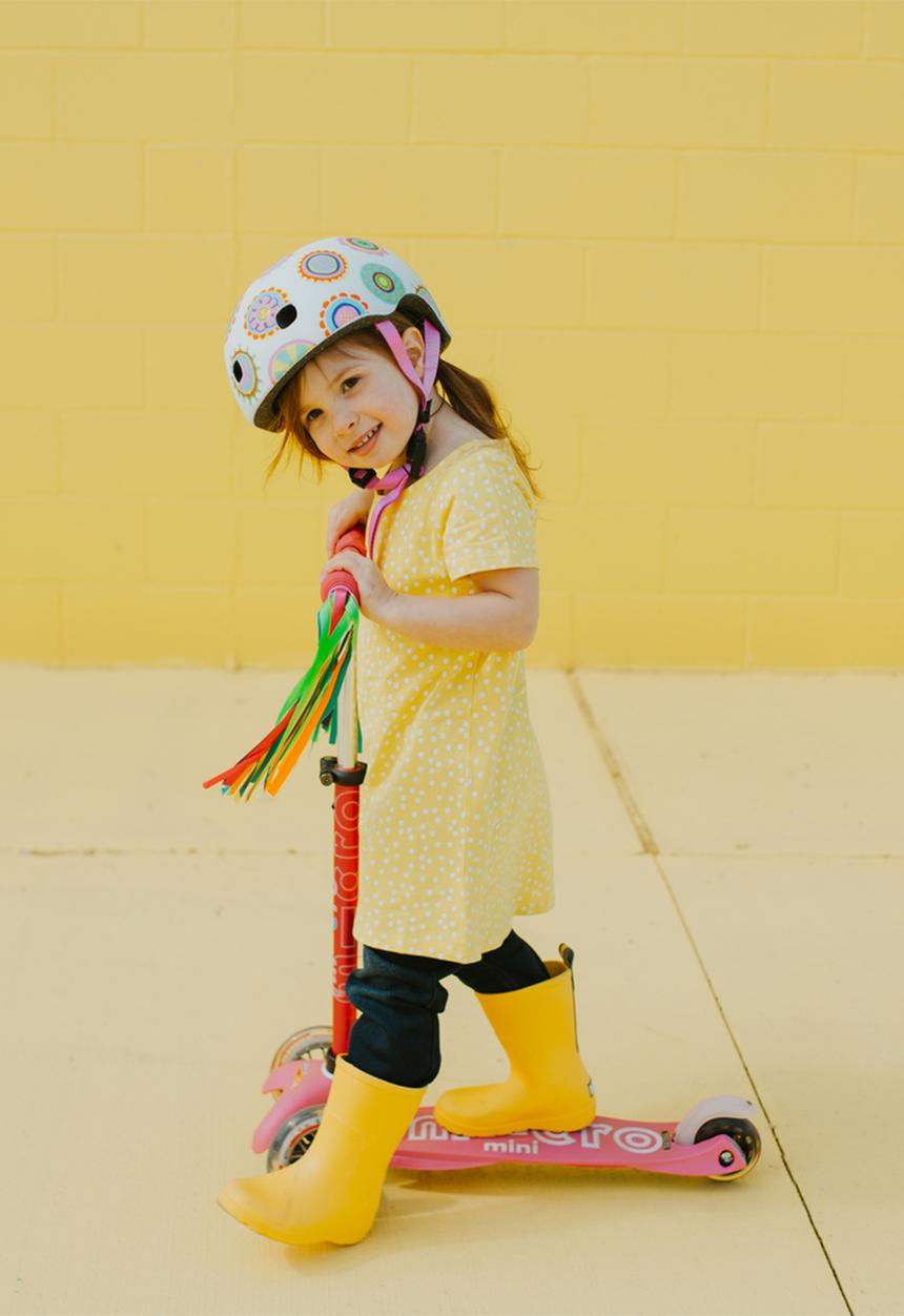 MICRO - Mini deluxe scooter - pink