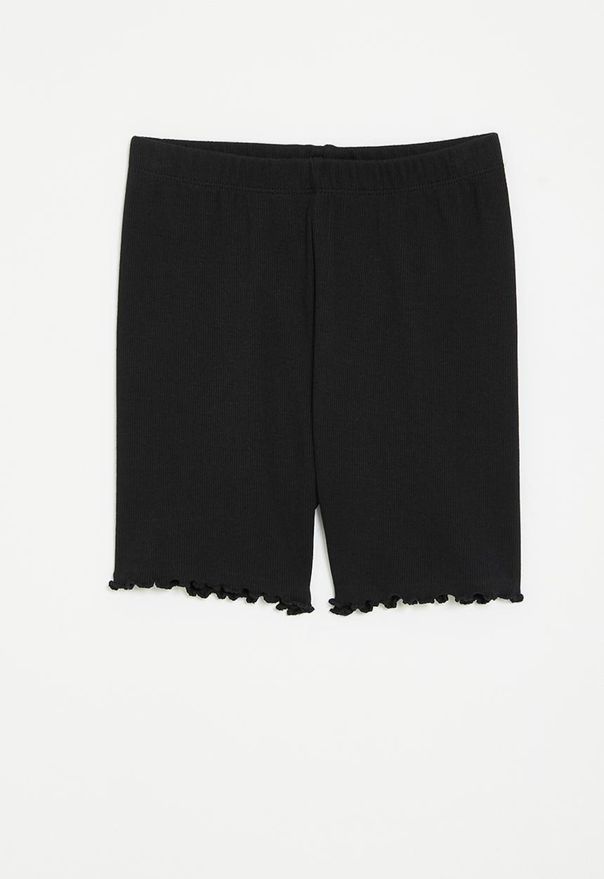 MINOTI - Rib biker shorts - black