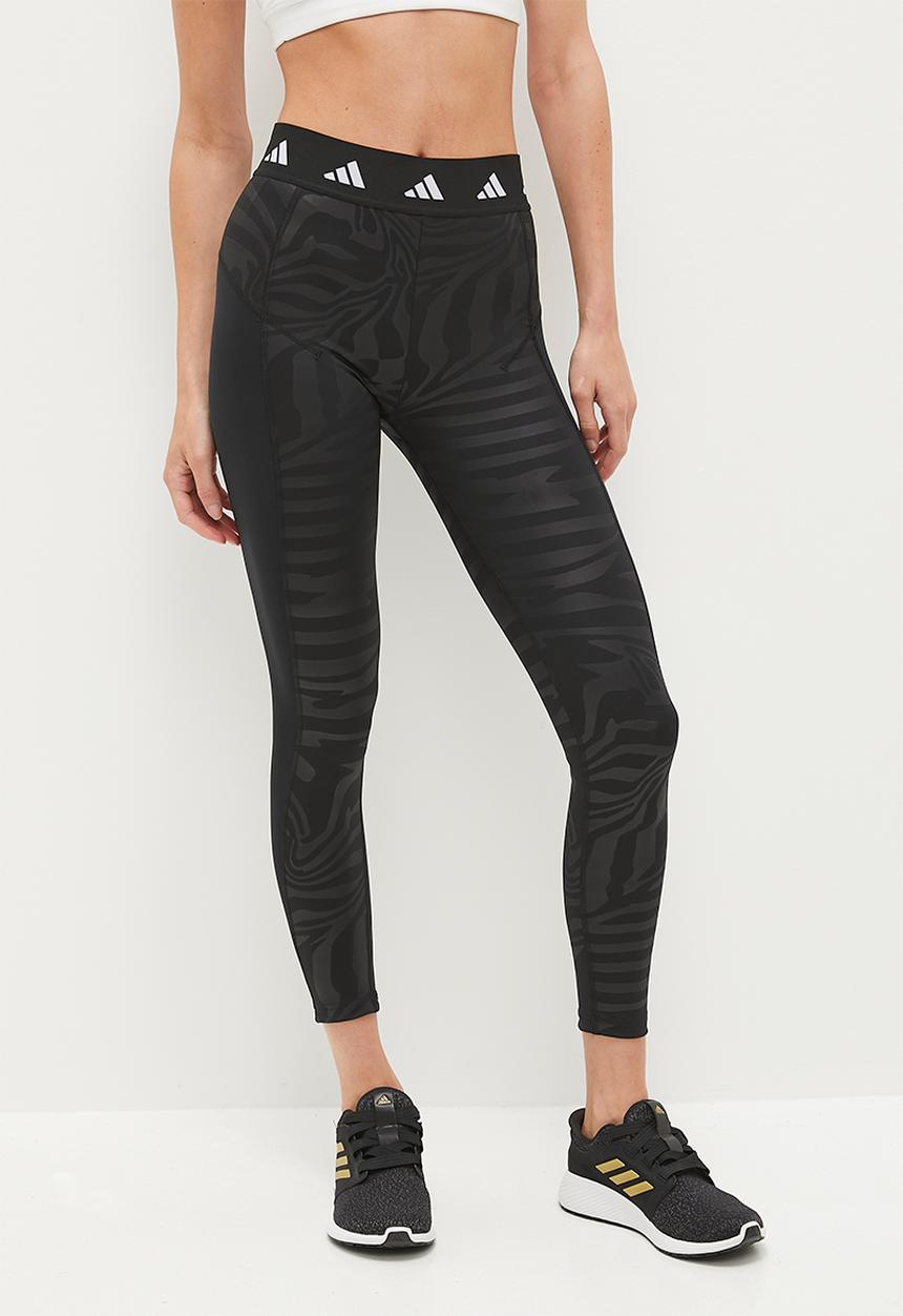 adidas Performance - Tf Print 7/8 L - Black