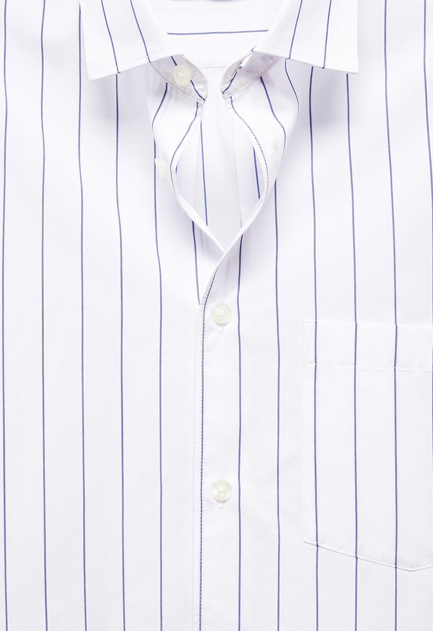 MANGO - Shirt regine - white