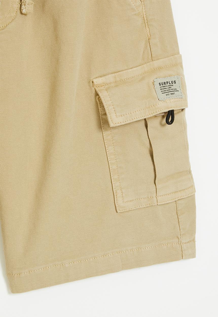 MINOTI - Pull on woven combat short - stone