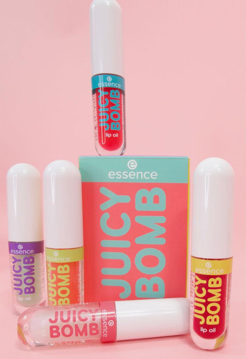 essence - Juicy Bomb Lip Oil Set - 01 Glossy Days Ahead!