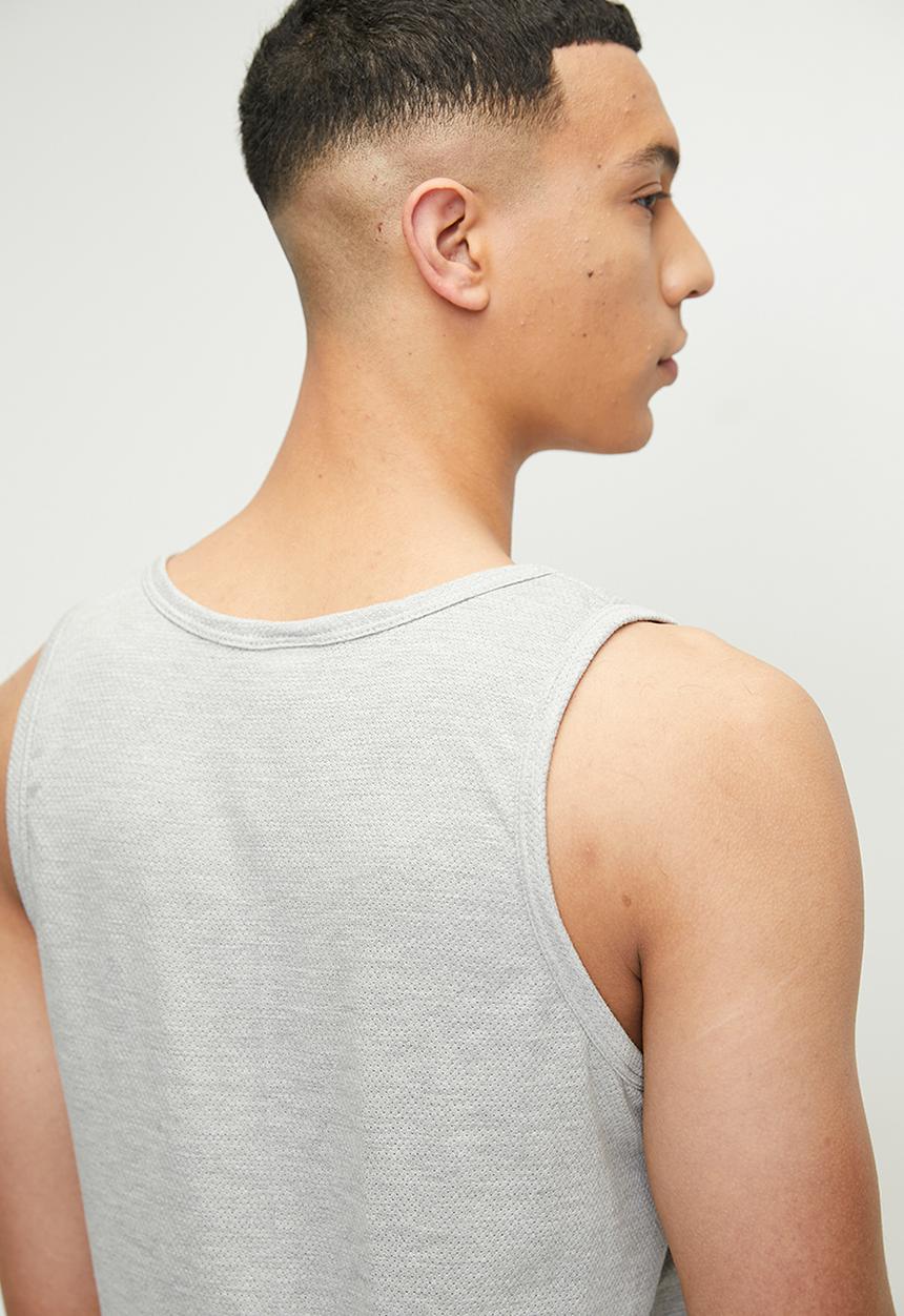 Jockey - 2 Pack eyelet vests - black & grey