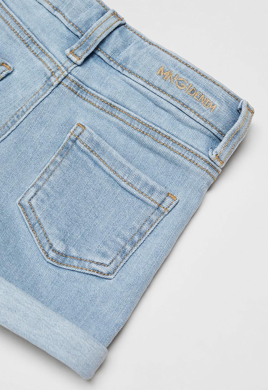 MANGO - Shorts chipb - light denim