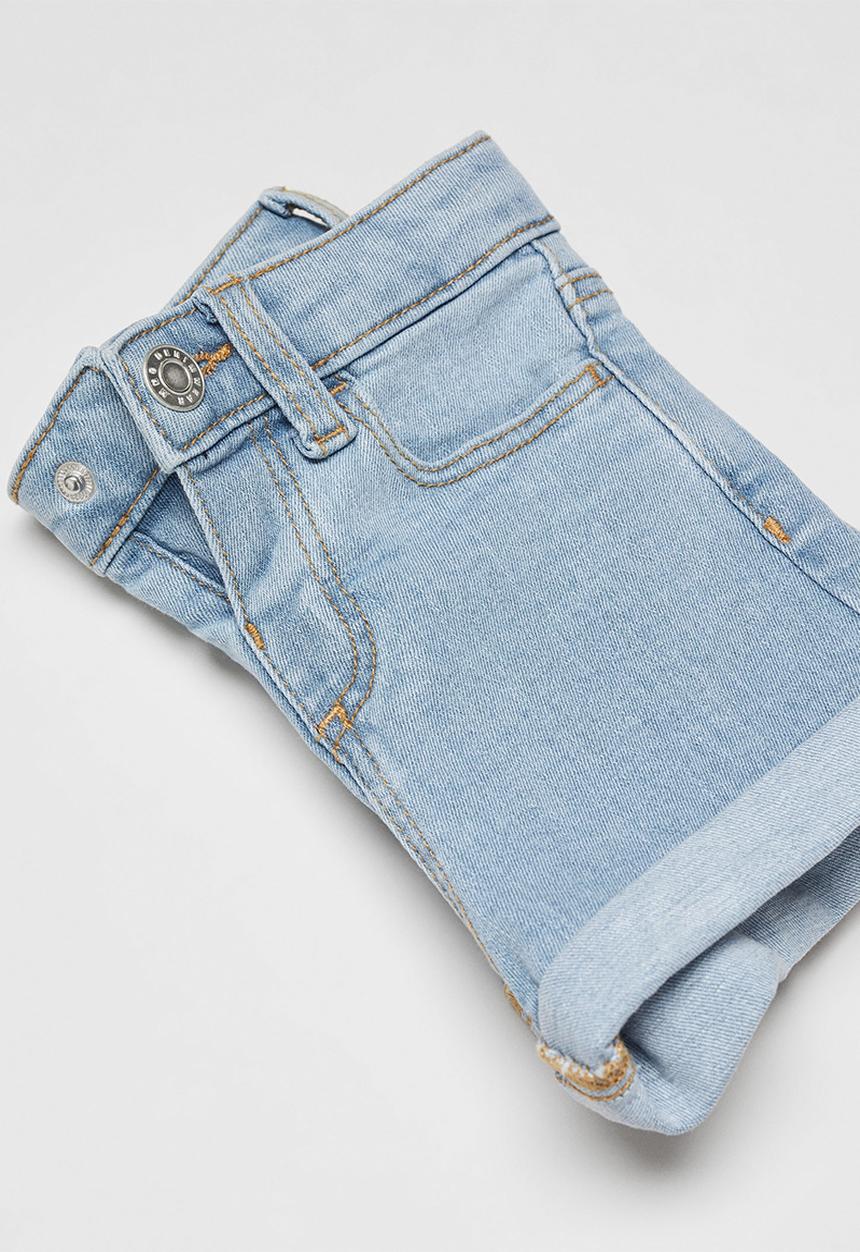 MANGO - Shorts chipb - light denim