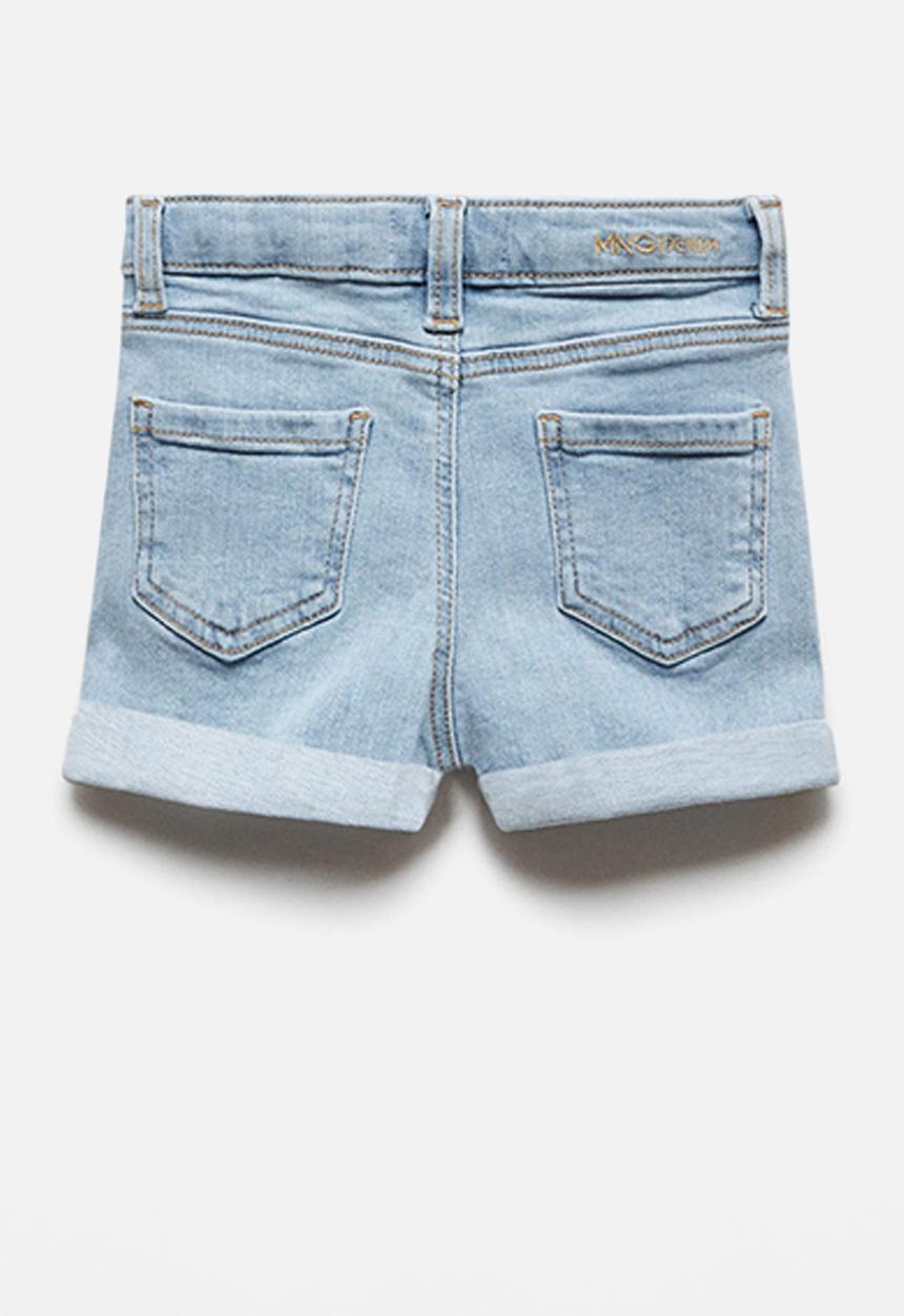 MANGO - Shorts chipb - light denim