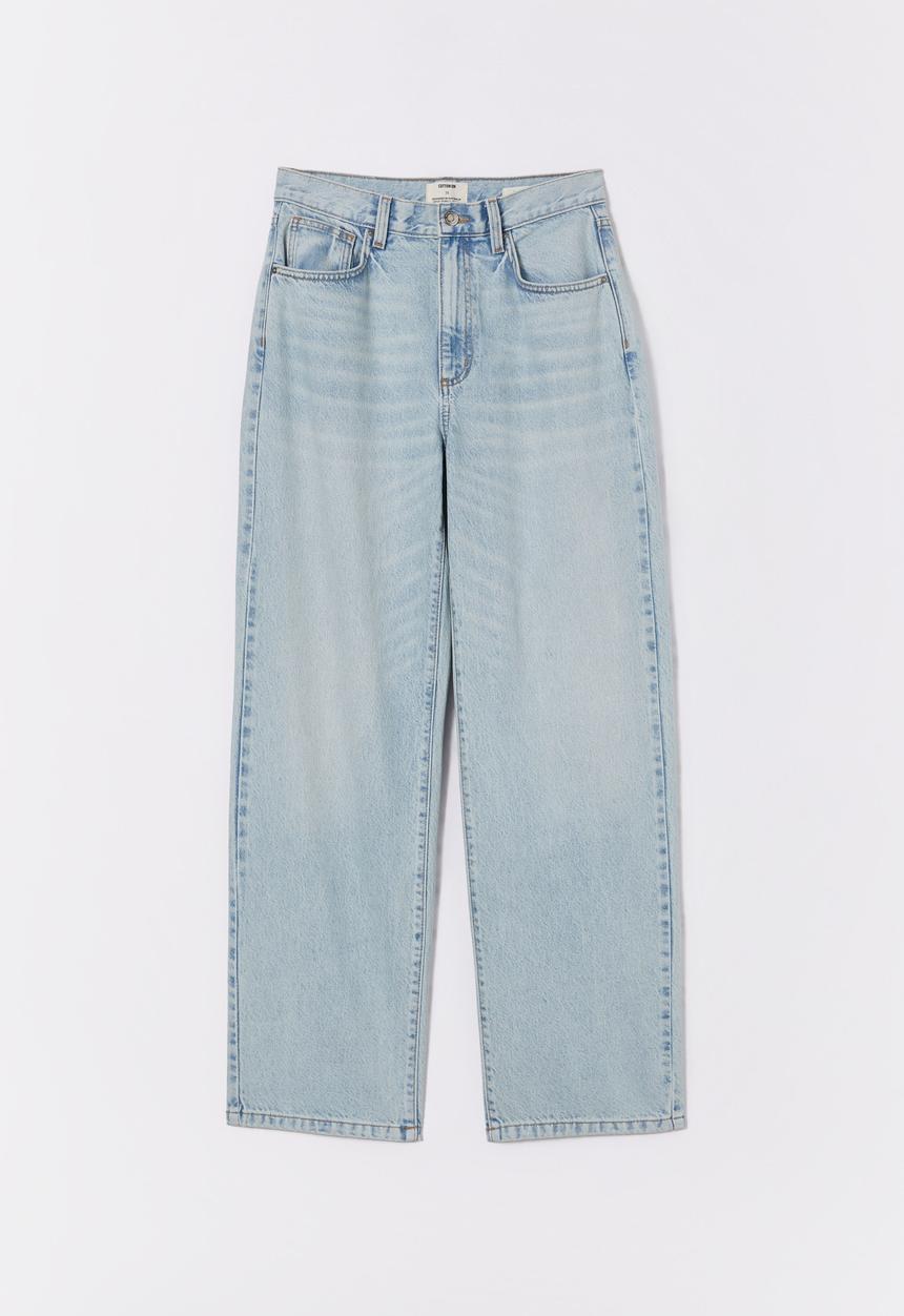Cotton On - Loose Straight Jean - Pearl Blue