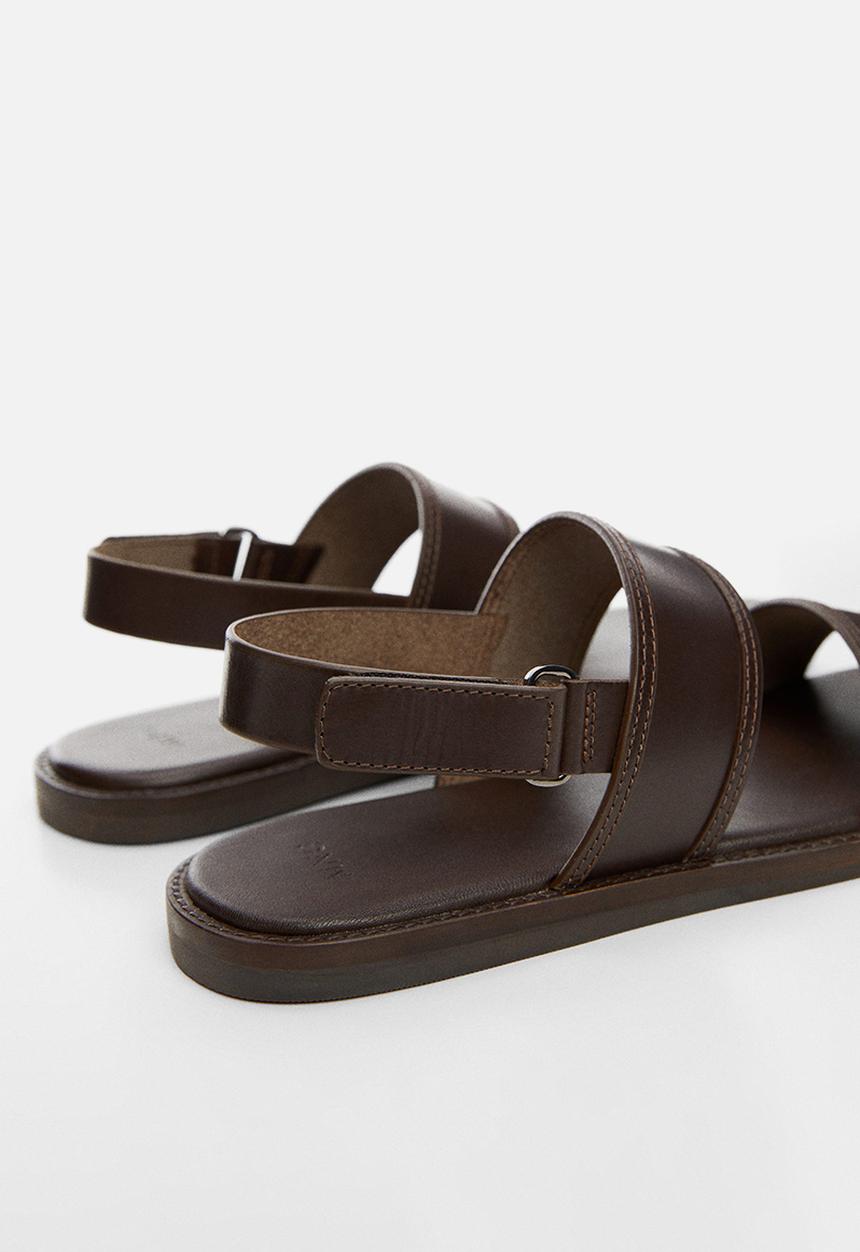 MANGO - Sandals romana - brown