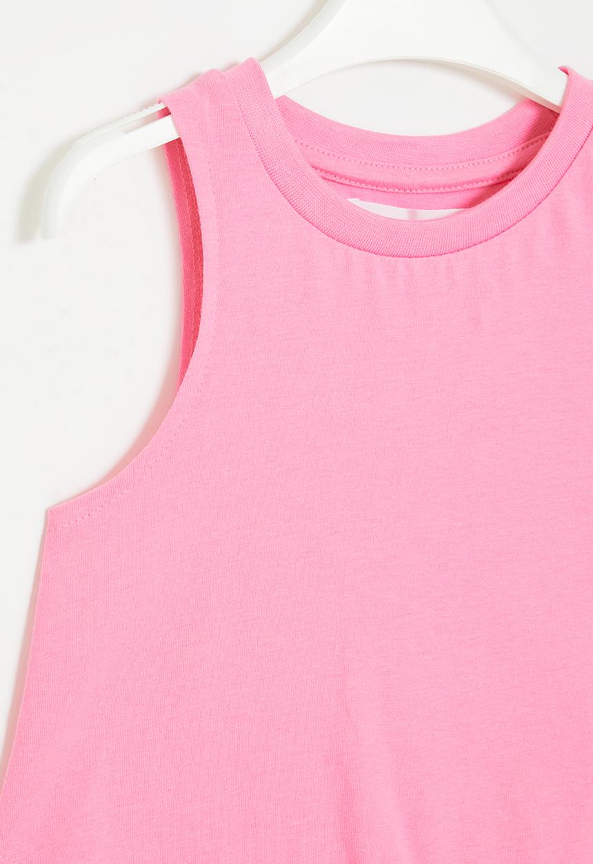 MINOTI - Vest with front knot - light pink