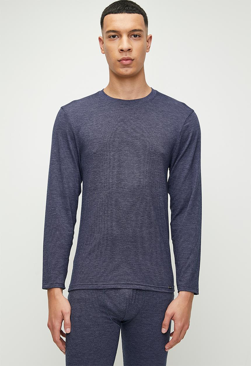 Jockey - Termalux long sleeve top - blue