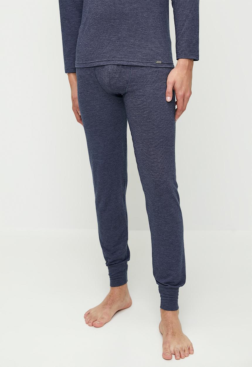 Jockey - Thermalux long pants - blue