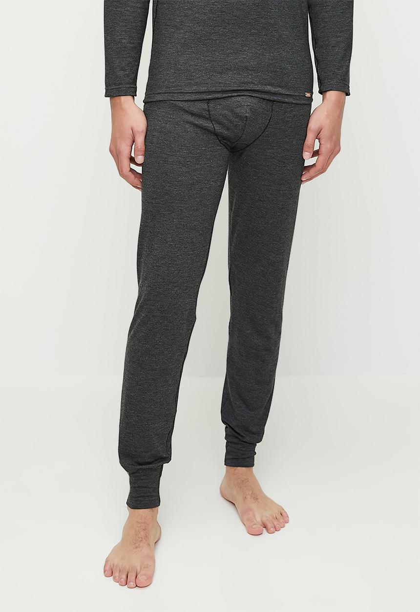 Jockey - Thermalux lounge pants - charcoal melange