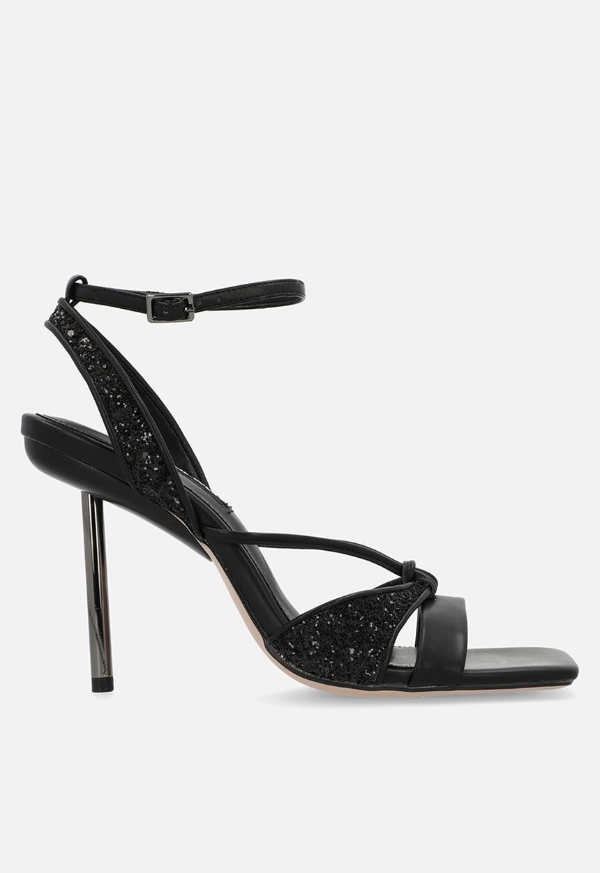 Nine West - Appin ankle strap heel - black