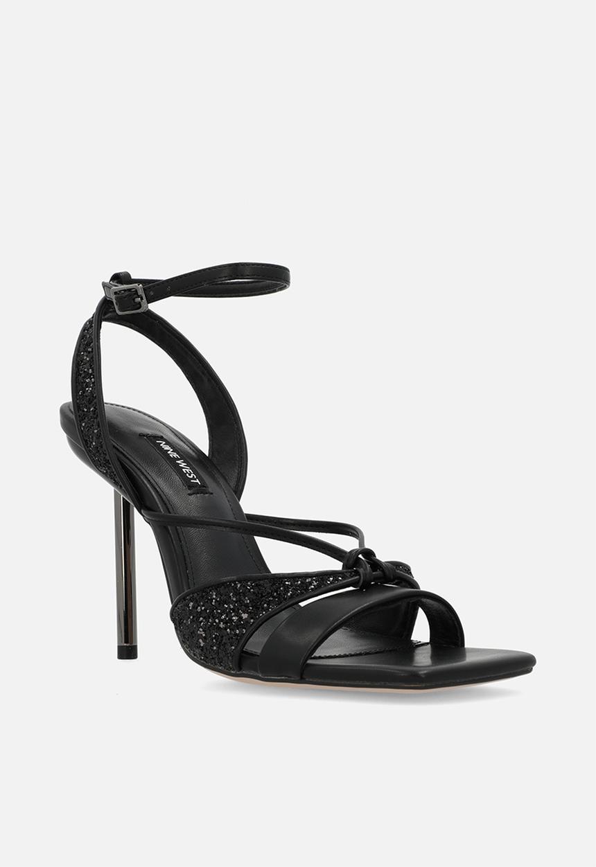 Nine West - Appin ankle strap heel - black