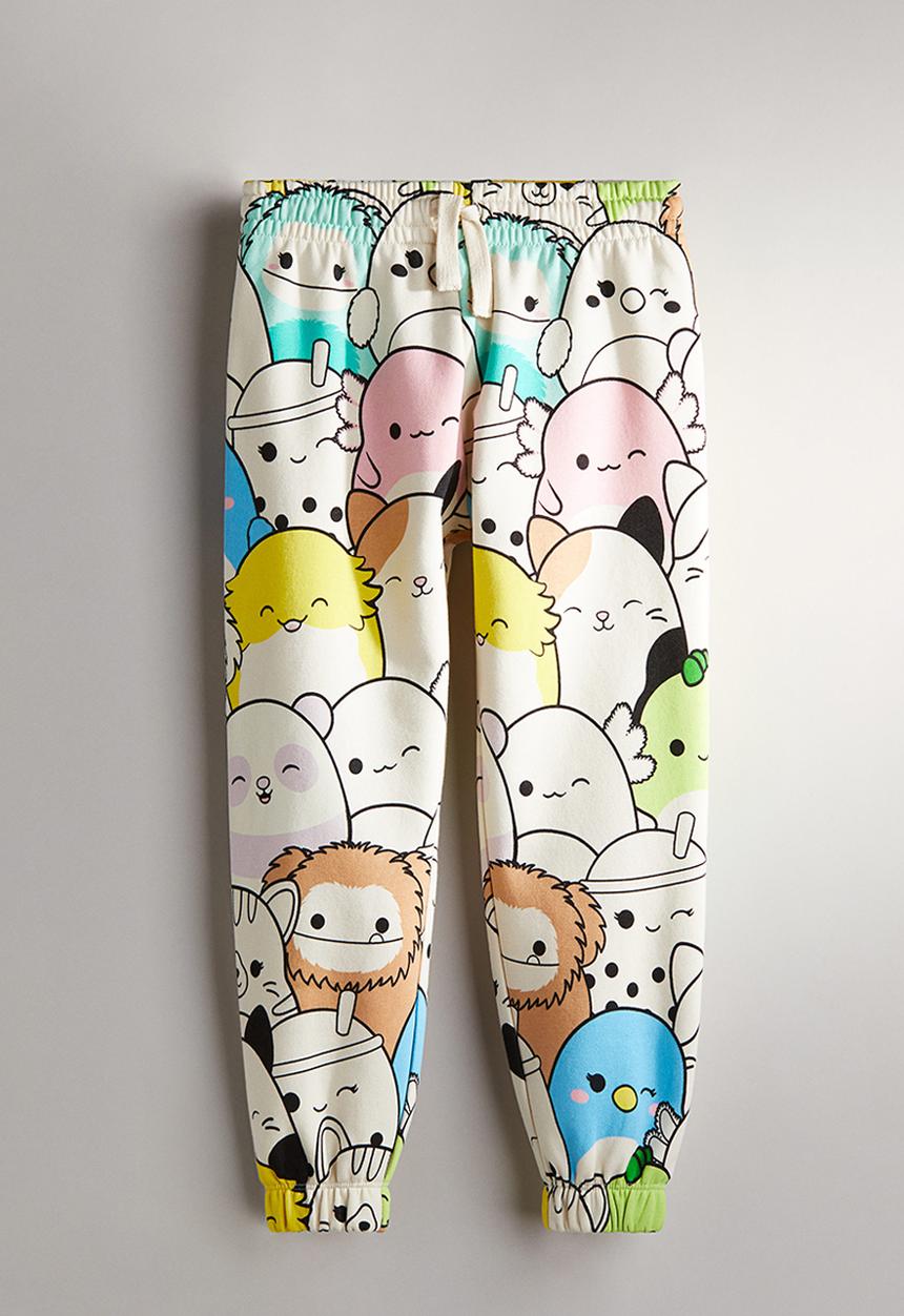 H&M - Patterned joggers - Cream Squishmallows
