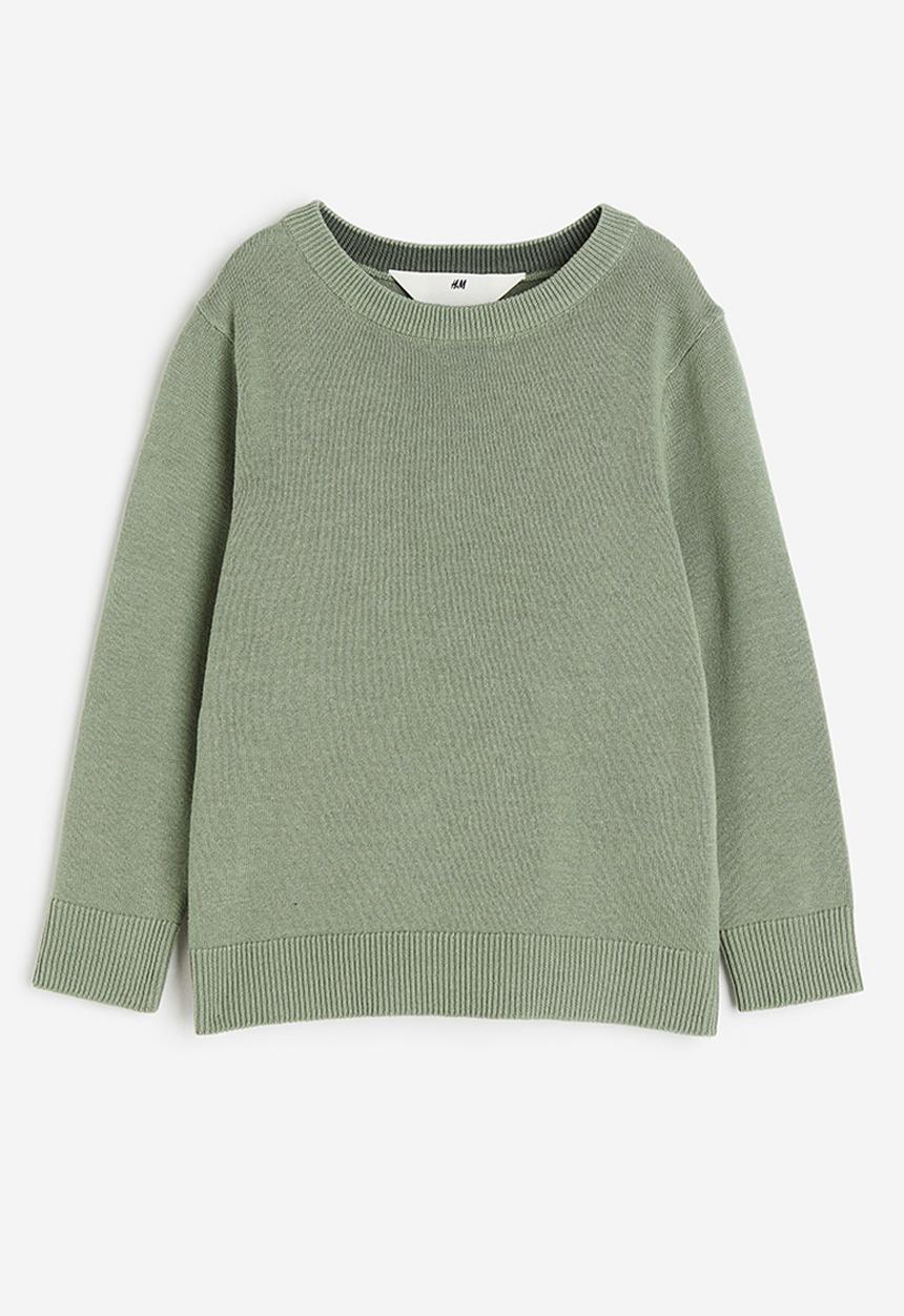 H&M - Cotton jumper - green