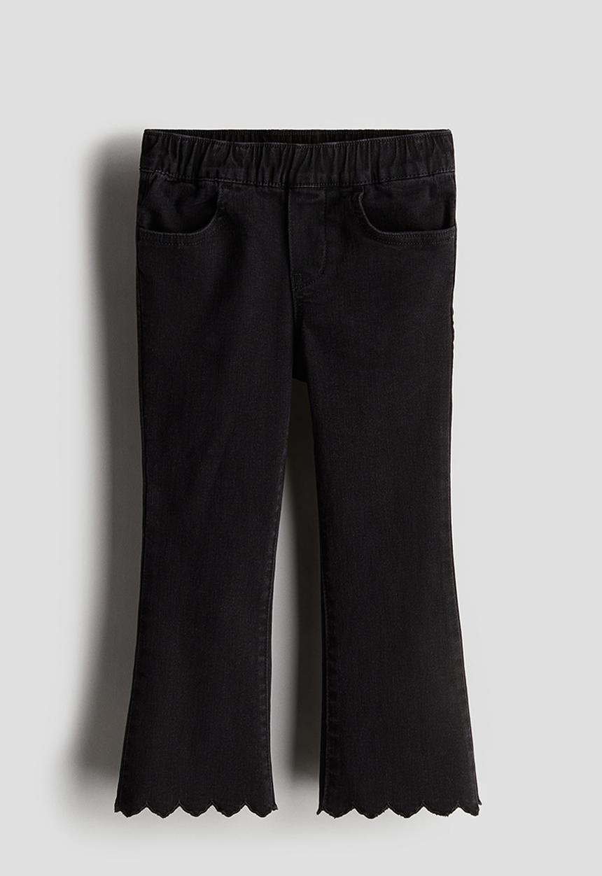 H&M - Flared leg jeans - charcoal
