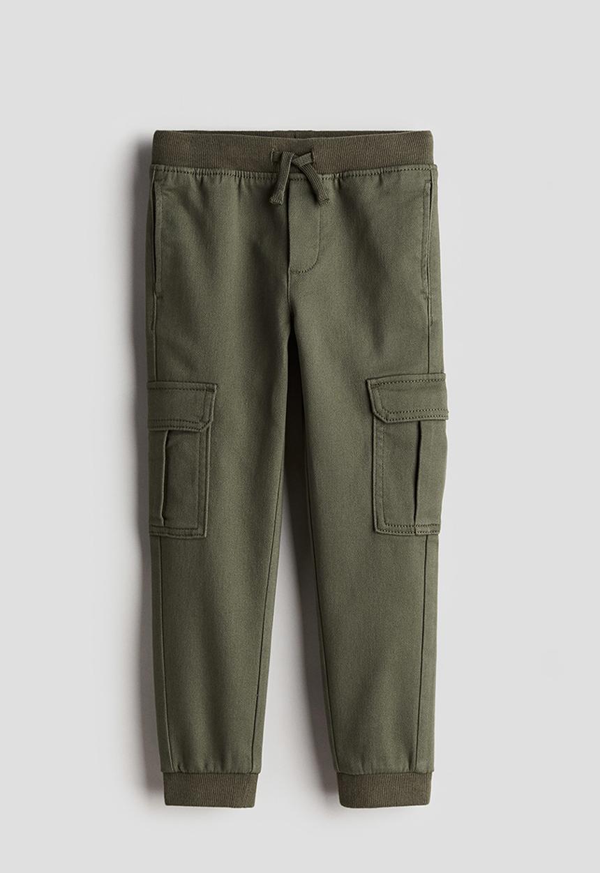 H&M - Cargo joggers - green