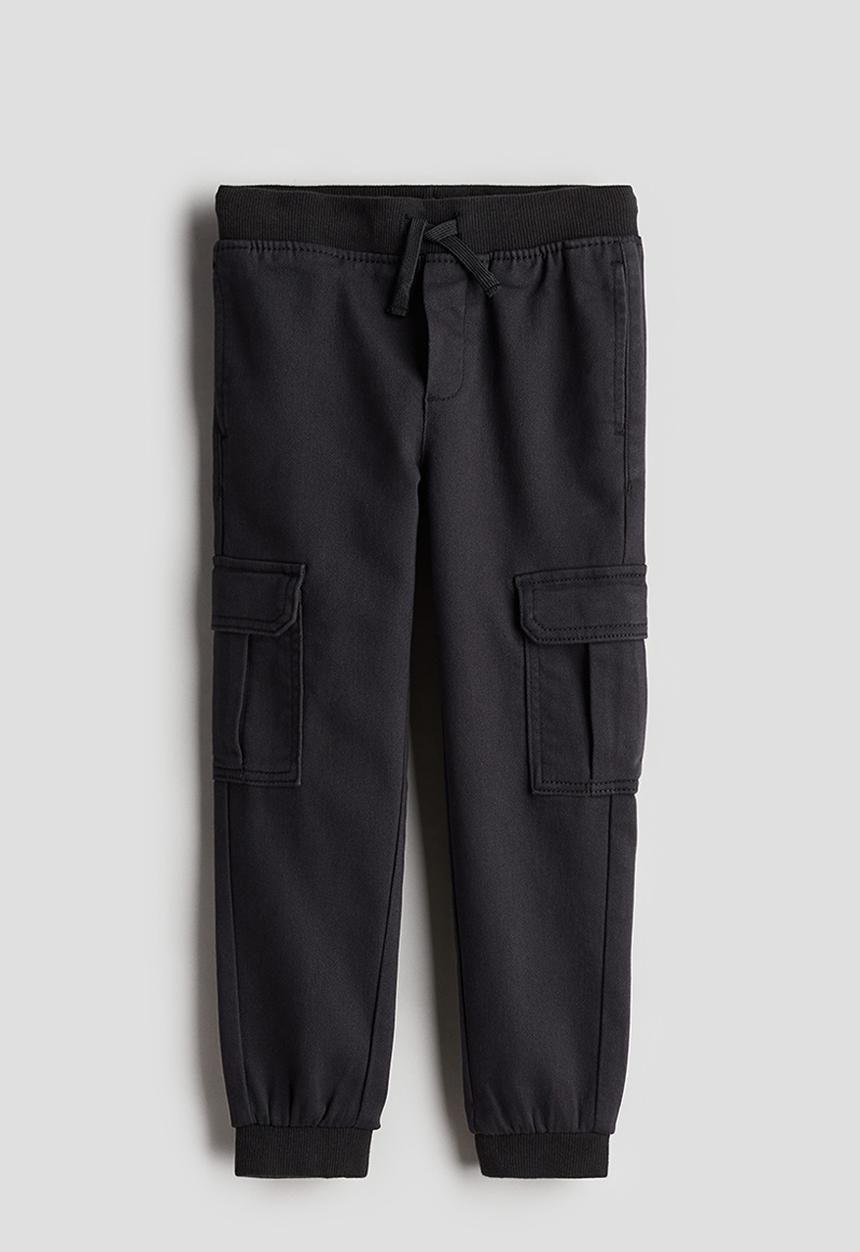 H&M - Cargo joggers - black