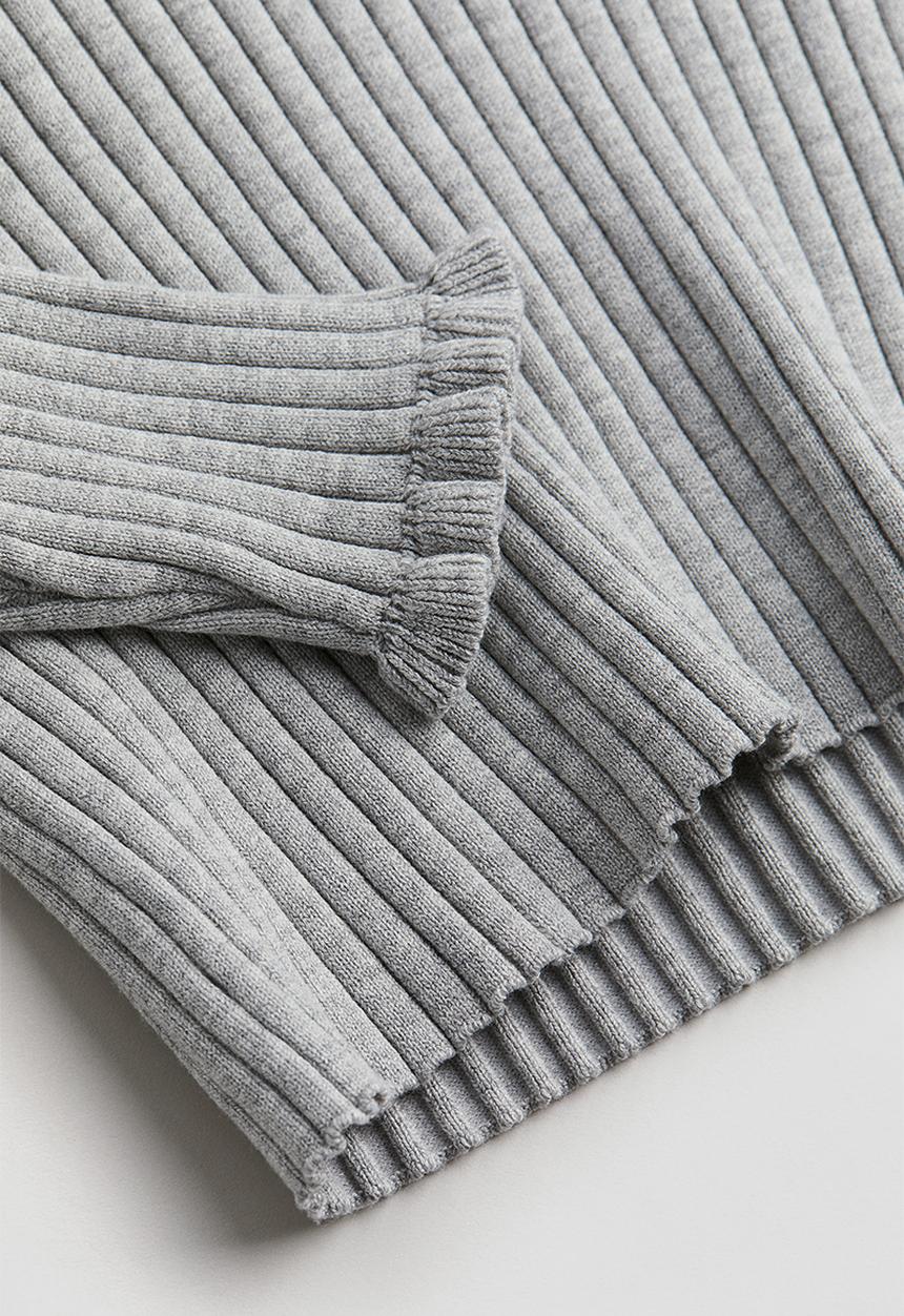 H&M - Rib-knit jumper - grey