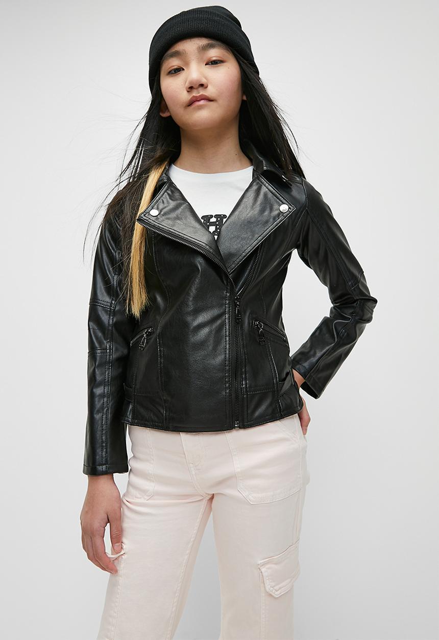 Pop Candy - Biker jacket - black