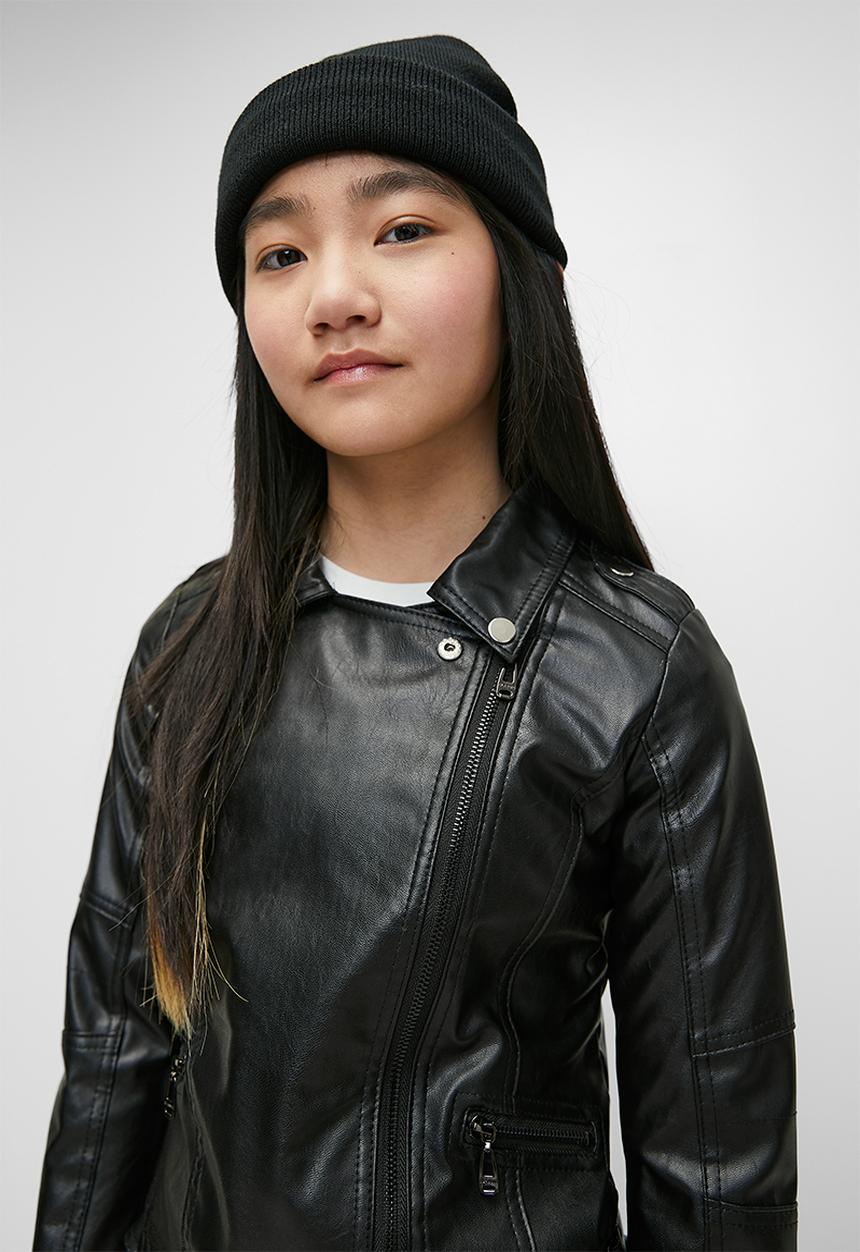 Pop Candy - Biker jacket - black